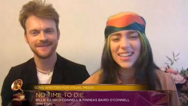 Grammy Awards 2021: Billie Eilish's track 'No Time to Die' from unreleased James Bond film wins Best Song for Visual Media Grammy Awards 2021: Billie Eilish's track 'No Time to Die' from unreleased James Bond film wins Best Song for Visual Media