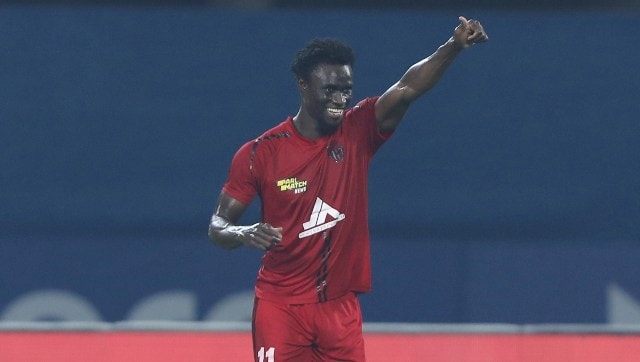 ISL 2020-21: Idrissa Sylla's stoppage-time equaliser sees NorthEast United hold ATK Mohun Bagan in semi-final first leg ISL 2020-21: Idrissa Sylla's stoppage-time equaliser sees NorthEast United hold ATK Mohun Bagan in semi-final first leg