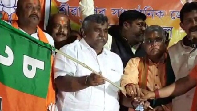 Bengal Assembly Elections 2021: TMC MLA Jitendra Tiwari joins BJP as exodus from party continues