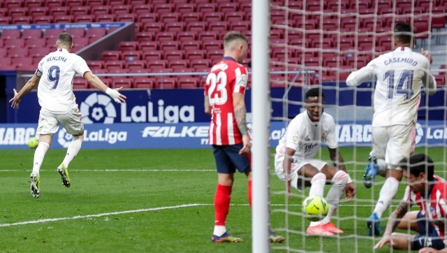 LaLiga: Atletico Madrid denied derby win over Real Madrid by Karim Benzema's late equaliser