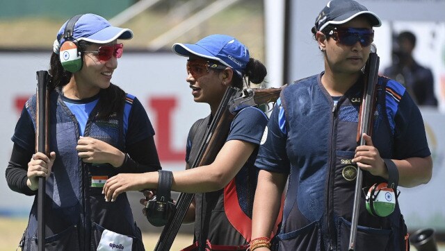 ISSF World Cup: Shreyasi Singh, Rajeshwari Kumari and Manisha Keer dominate women’s trap team final to win gold
