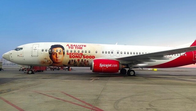 SpiceJet honours Sonu Sood for his humanitarian work with special aircraft livery; actor responds