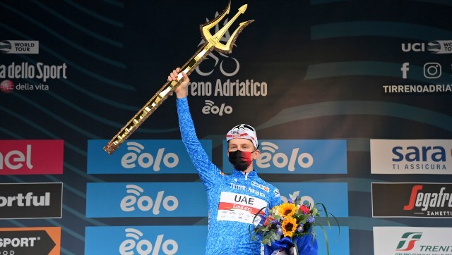 Tour de France champion Tadej Pogacar sees off Wout van Aert to win Tirreno-Adriatico Tour de France champion Tadej Pogacar sees off Wout van Aert to win Tirreno-Adriatico