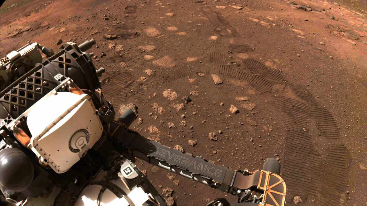  NASA’s Perseverance rover hits dusty red road, makes its first 21-feet journey on Mars