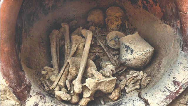Argarican couple, silver crown may point to woman with political power in Bronze Age Argarican couple, silver crown may point to woman with political power in Bronze Age