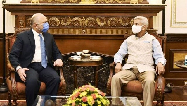 Afghanistan foreign minister holds talks with S Jaishankar on peace process during three-day Delhi visit Afghanistan foreign minister holds talks with S Jaishankar on peace process during three-day Delhi visit