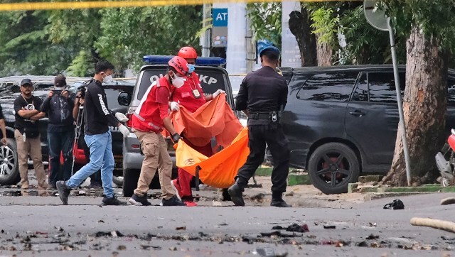 Suicide bomber targets packed Indonesian church; at least 14 injured, say police