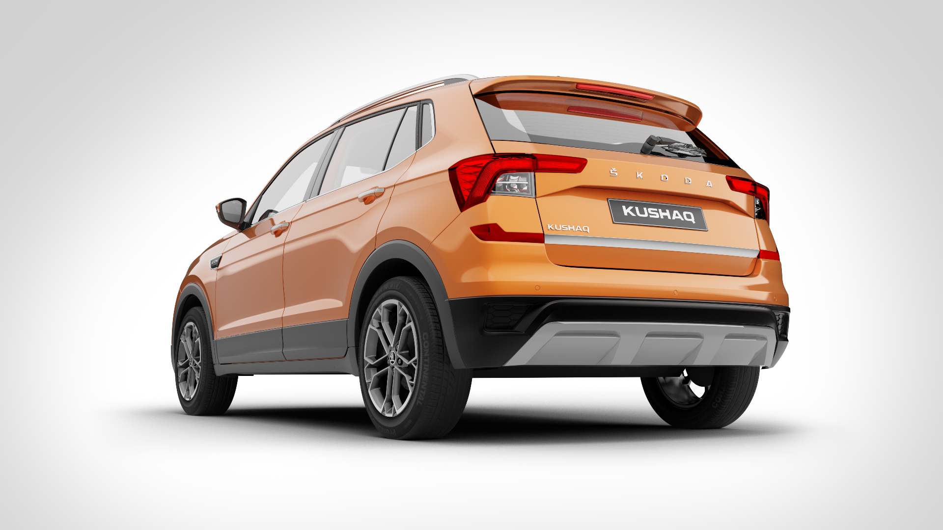 Ground clearance for the Skoda Kushaq is pegged at 188 mm. Image: Skoda