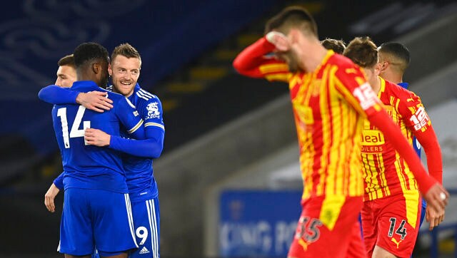 Premier League: Jamie Vardy strikes as Leicester City beat West Brom to boost top-four bid