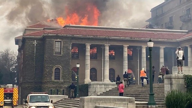 'Heartbroken for all that's been lost': Scholars grieve as rare African antiquities are destroyed in Cape Town fire