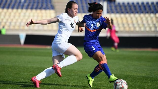 Indian women's football team go down 1-2 against Belarus Indian women's football team go down 1-2 against Belarus