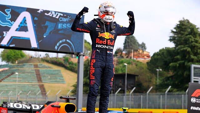 Formula 1 2021: Max Verstappen pips Lewis Hamilton to claim victory at dramatic Emilia-Romagna GP