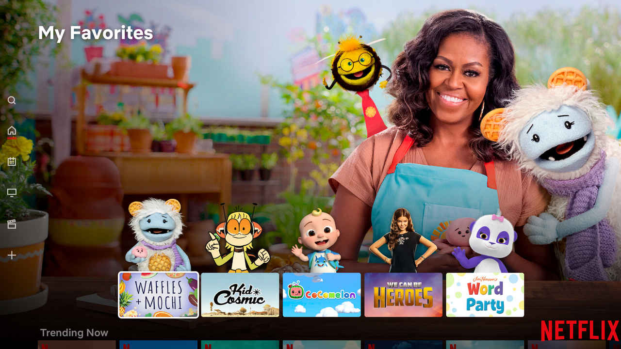  Netflix redesigns Kids profile to show most-watched titles and characters on the homepage