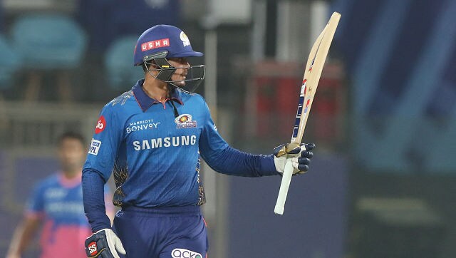 IPL 2021: Quinton de Kock hits form to help Mumbai Indians beat Rajasthan Royals by seven wickets