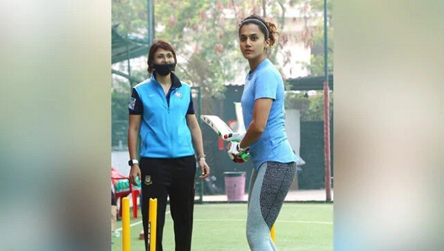 Taapsee Pannu kickstarts shoot for Shabaash Mithu, biopic on Indian cricketer Mithali Raj Taapsee Pannu kickstarts shoot for Shabaash Mithu, biopic on Indian cricketer Mithali Raj