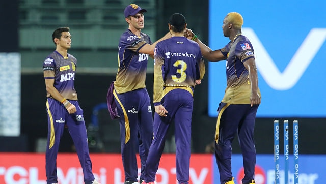 Abdul Samad played a few big hits when he came to the crease but it was too late for SRH. In the end, KKR won the match by 10 runs. Sportzpics Abdul Samad played a few big hits when he came to the crease but it was too late for SRH. In the end, KKR won the match by 10 runs. Sportzpics