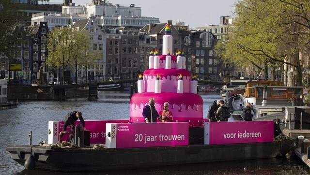 Amsterdam celebrates 20 years of world's first same-sex marriages; city's mayor says equality is still work-in-progress