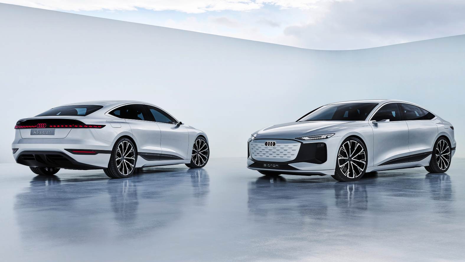 The production version of the Audi A6 e-tron concept is expected to arrive in 2023. Image: Audi