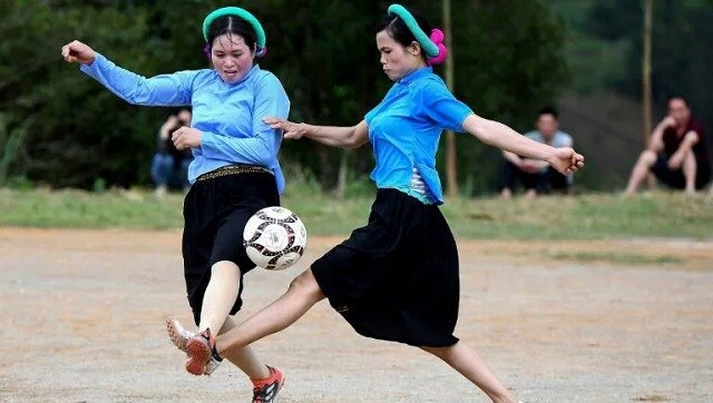 For women footballers of Vietnam's San Chi minority, love for the game goes beyond field of play