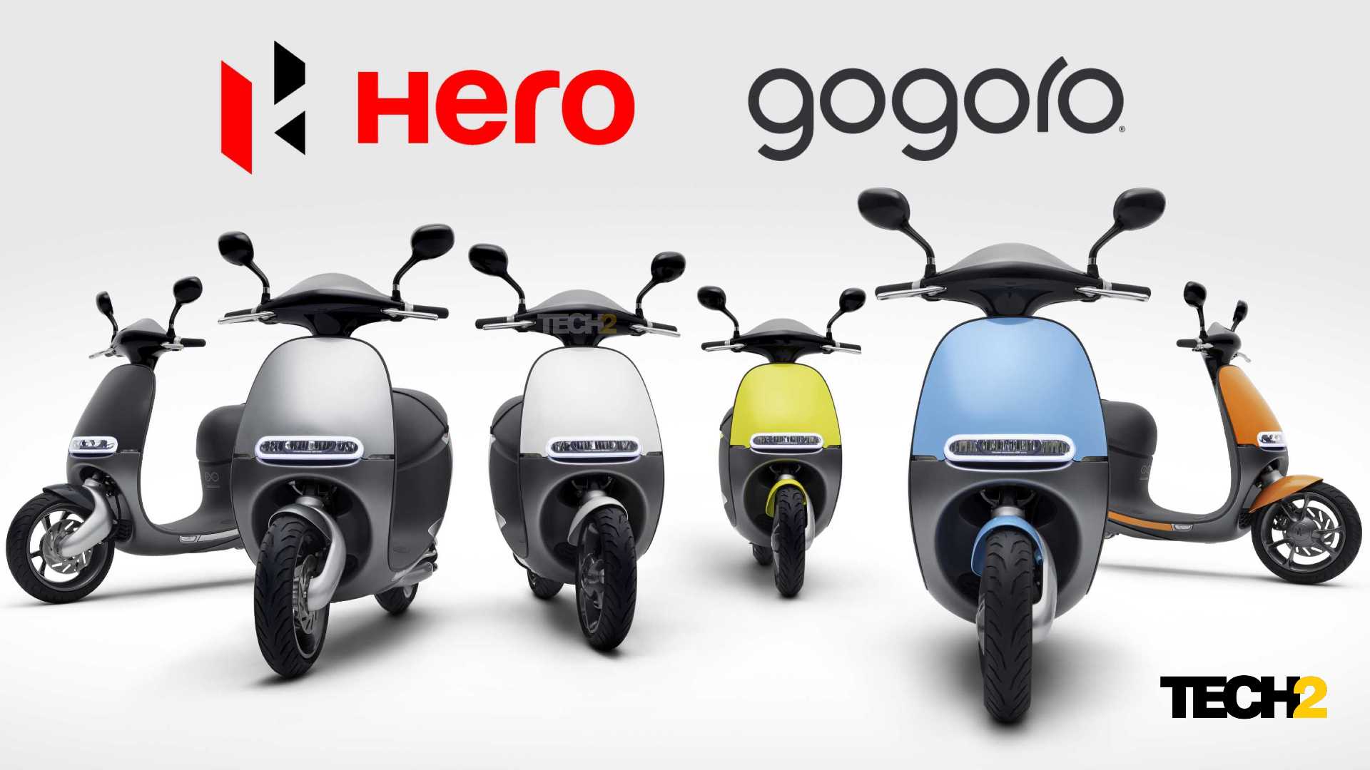The first model to emerge from Hero's partnership with Gogoro is likely to debut in 2022. Image: Gogoro/Tech2