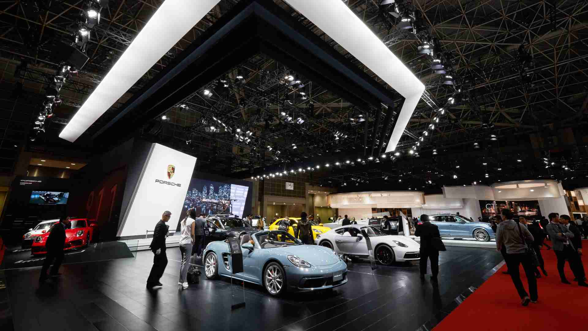 The decision to call off the 2021 Tokyo motor show comes at a time when Japan has announced a three-week state of emergency in four prefectures. Image: Newspress