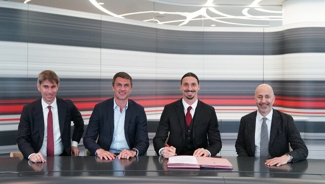 Serie A: Zlatan Ibrahimovic extends deal with AC Milan till 2022 to take him past 40th birthday