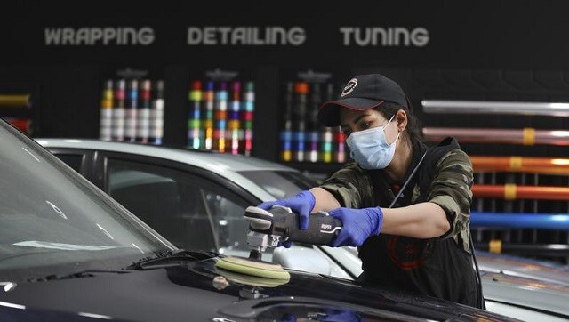 In Iran, women detailers break through Tehran's male-dominated automobile industry