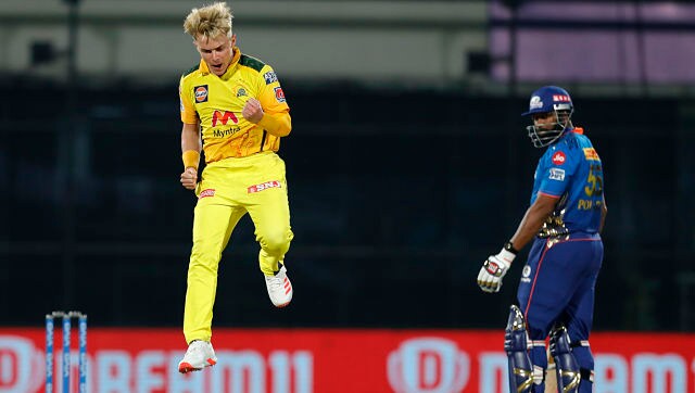 As Pollard went bonkers in the middle overs, Sam Curran came back to pick up the wickets of Pandya brother and Jimmy Neesham. But it did not turn out to be enough to stop MI from winning the match. Sportzpics As Pollard went bonkers in the middle overs, Sam Curran came back to pick up the wickets of Pandya brother and Jimmy Neesham. But it did not turn out to be enough to stop MI from winning the match. Sportzpics