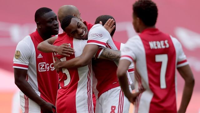Ajax Amsterdam clinch their 35th Dutch league title with 4-0 win over Emmen