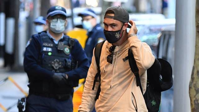 Australian cricketers land in Sydney from Maldives after suspension of IPL 2021 Australian cricketers land in Sydney from Maldives after suspension of IPL 2021