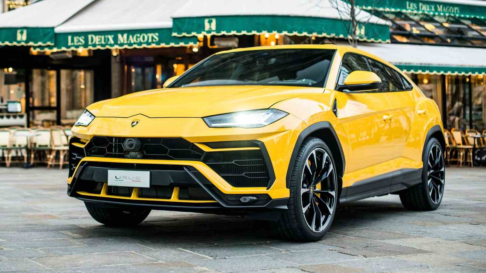The first production hybrid model from Lamborghini is likely to be the Urus PHEV, due in 2023. Image: Lamborghini
