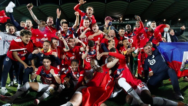 Ligue 1: French police arrest seven as thousands defy coronavirus curfew to celebrate Lille’s title victory