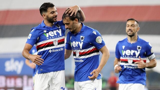 Serie A: Sampdoria beat Parma 3-0 in Claudio Ranieri's last match in charge