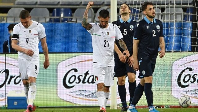 Euro 2020: Roberto Mancini's Italy thump neighbours San Marino in warm-up