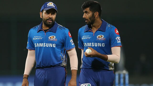 Jasprit Bumrah had an ordinary day in the office. He went for 56 runs on Saturday and looked out of touch. Trent Boult too gave away 42 runs. CSK gave a target of 219 for the Men in Blue and Gold. Sportzpics Jasprit Bumrah had an ordinary day in the office. He went for 56 runs on Saturday and looked out of touch. Trent Boult too gave away 42 runs. CSK gave a target of 219 for the Men in Blue and Gold. Sportzpics
