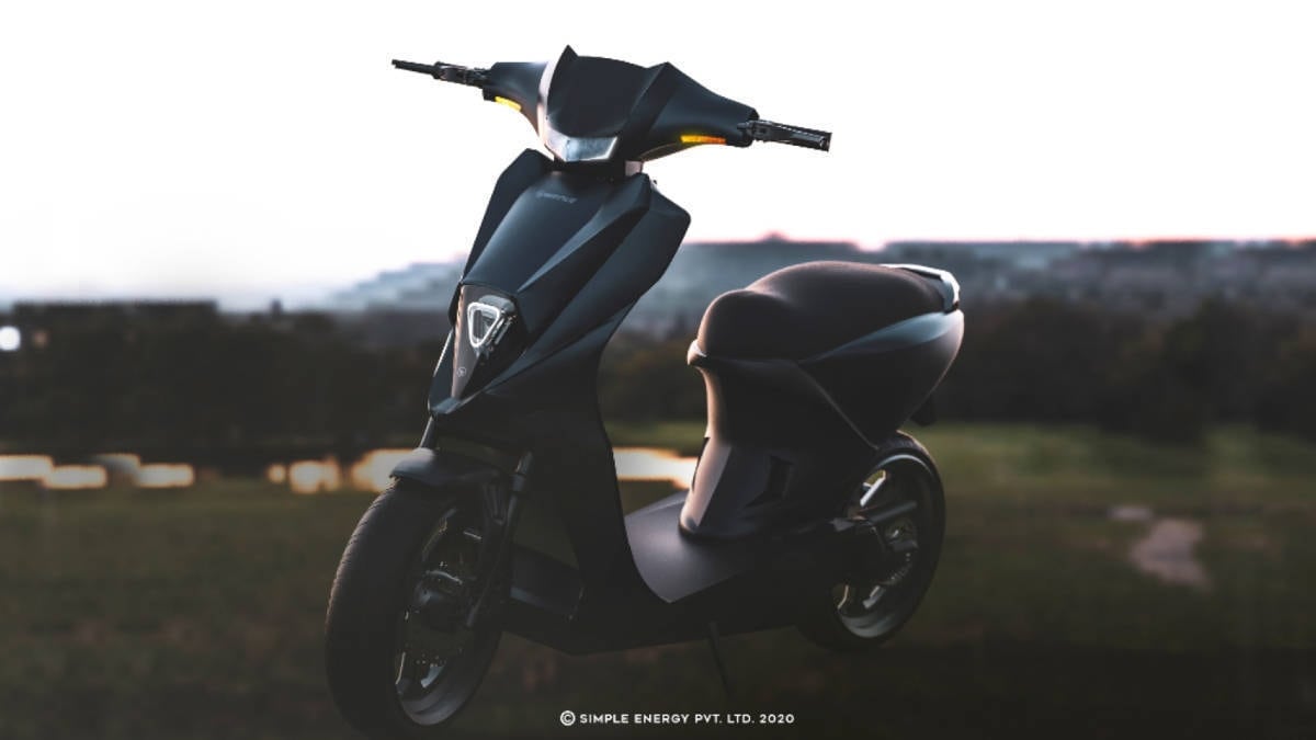 The Simple Energy Mark 2 is expected to be priced from Rs 1.1 to Rs.1.2 lakh (ex-showroom). Image: Simple Energy