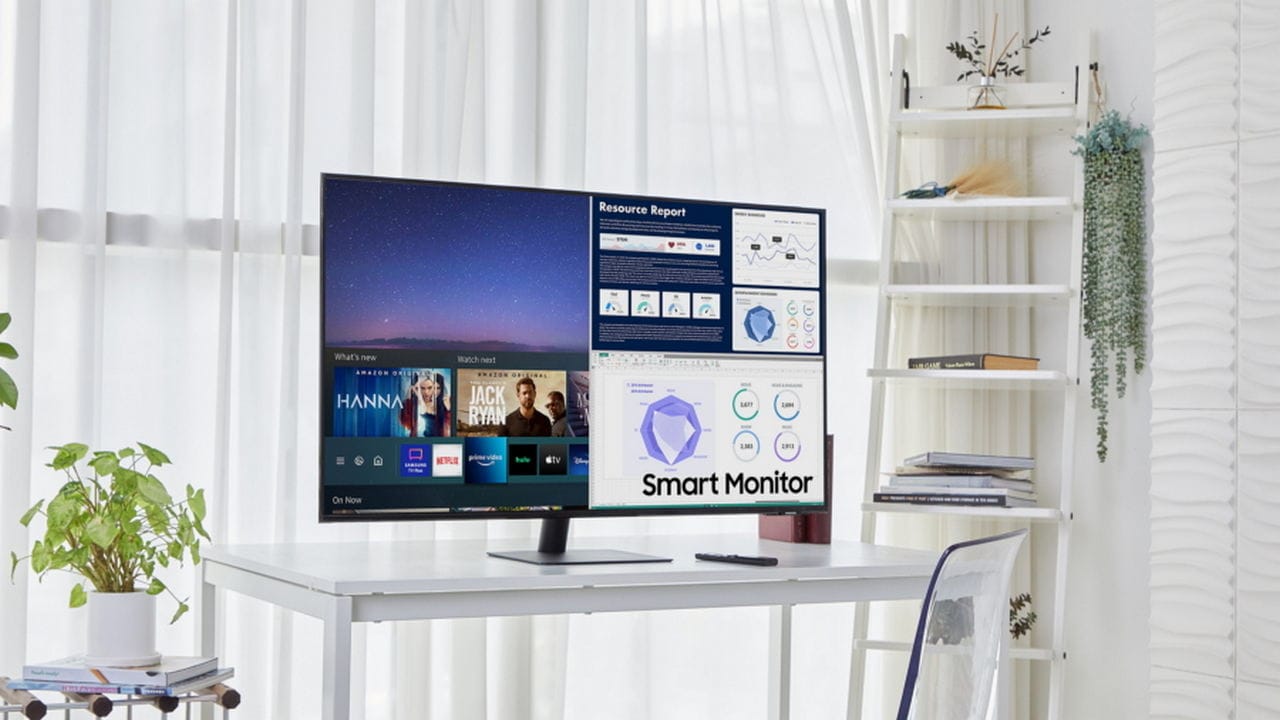 Samsung Smart monitor. Image: Samsung