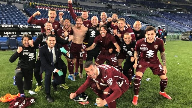 Serie A: Benevento relegated after Torino avoid drop with goalless draw against Lazio
