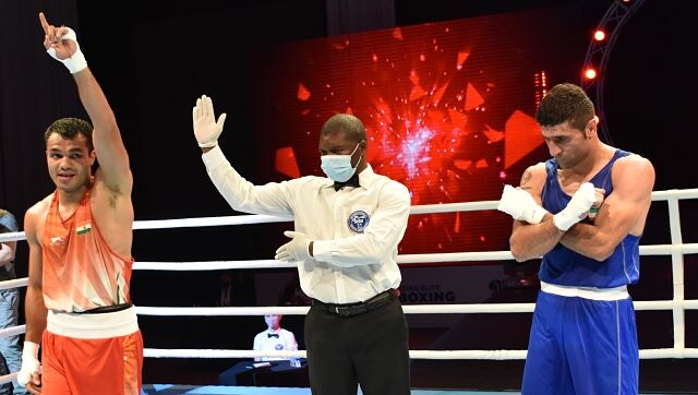 Asian Boxing Championships: Amit Panghal, Varinder Singh, Vikas Krishan enter semis as India's medal haul swells to 15 Asian Boxing Championships: Amit Panghal, Varinder Singh, Vikas Krishan enter semis as India's medal haul swells to 15