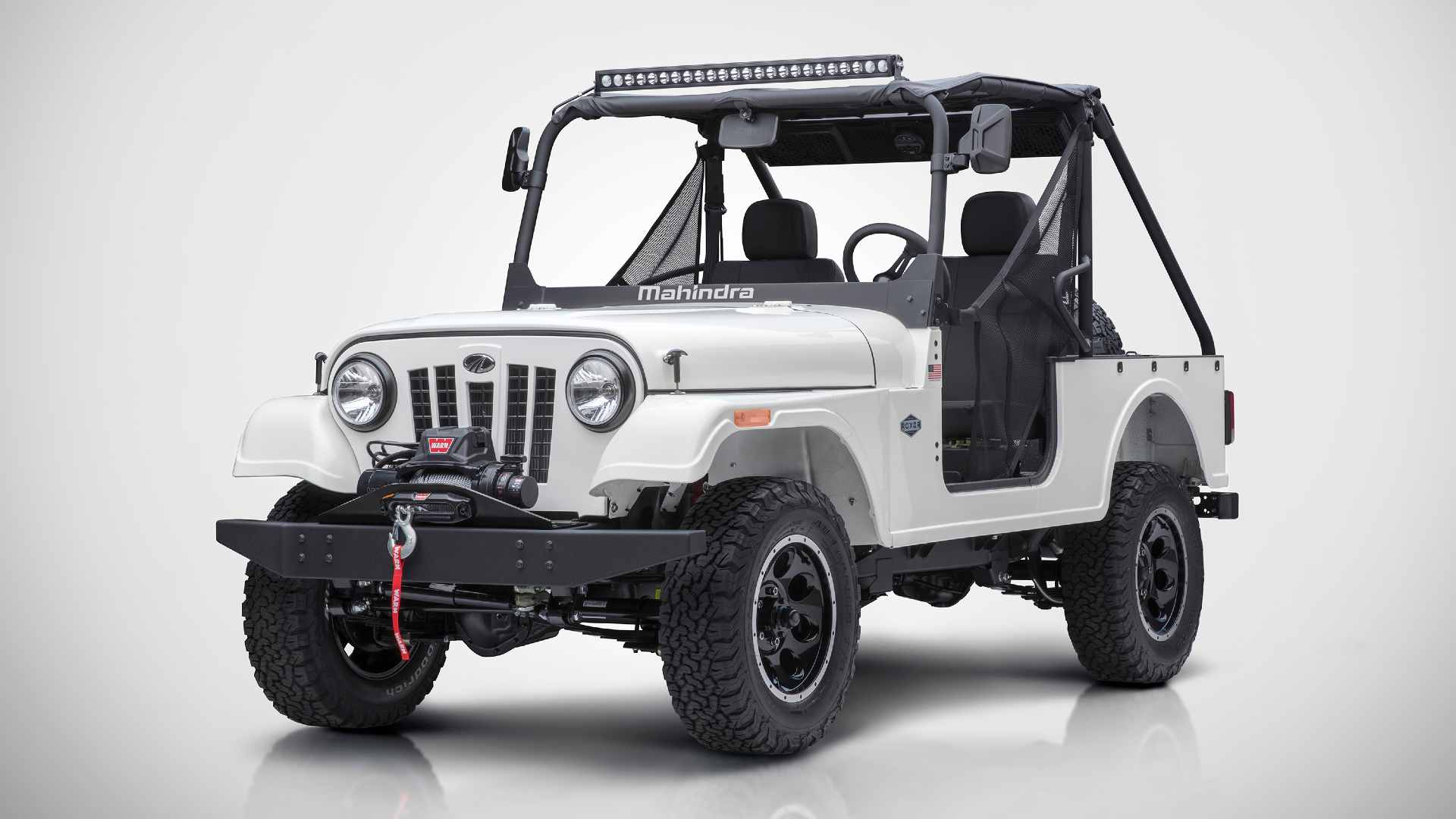 Mahindra's Roxor off-highway vehicle was deemed to violate Jeep's trade dress in the US. Image: Mahindra