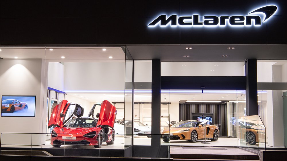 McLaren's outlet in Mumbai will share space with the Lamborghini showroom, in Prabhadevi. Image: McLaren