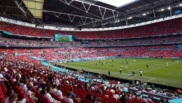Euro 2020: Fan in serious condition after falling from stands at Wembley Stadium