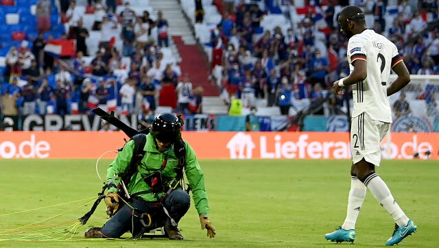 Euro 2020: Greenpeace activist crash lands on pitch before Germany vs France clash, injures two