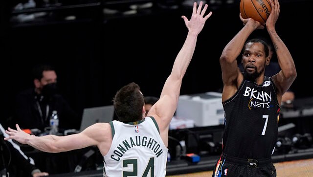 NBA: Kevin Durant shines with 49 points in Brooklyn Nets' come-from-behind win over Milwaukee Bucks
