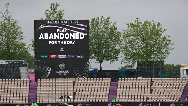 World Test Championship final: Reserve day comes into force as opening day washed out due to incessant rain