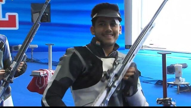 ISSF World Cup: Aishwary Pratap Singh Tomar finishes seventh in men's 10m air rifle ISSF World Cup: Aishwary Pratap Singh Tomar finishes seventh in men's 10m air rifle