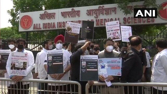 Doctors protest in Delhi over violence against healthcare professionals