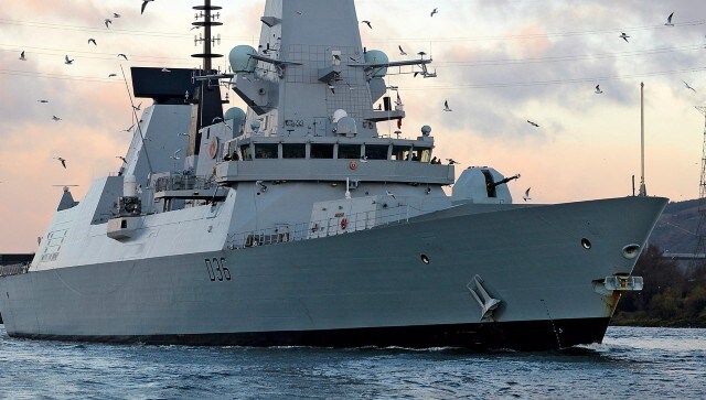 Russia fires warning shots at British Navy destroyer near Crimea, sparks diplomatic row