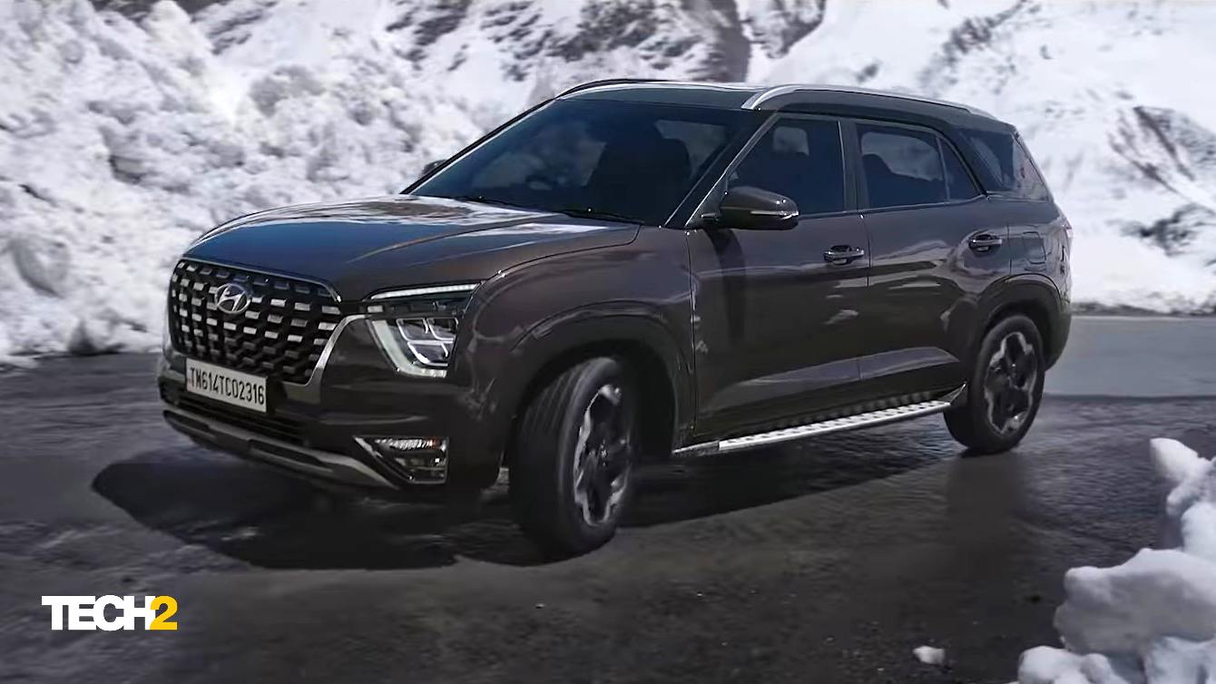 The Hyundai Alcazar will be available with a 2.0-litre petrol and a 1.5-litre diesel engine. Image: Hyundai