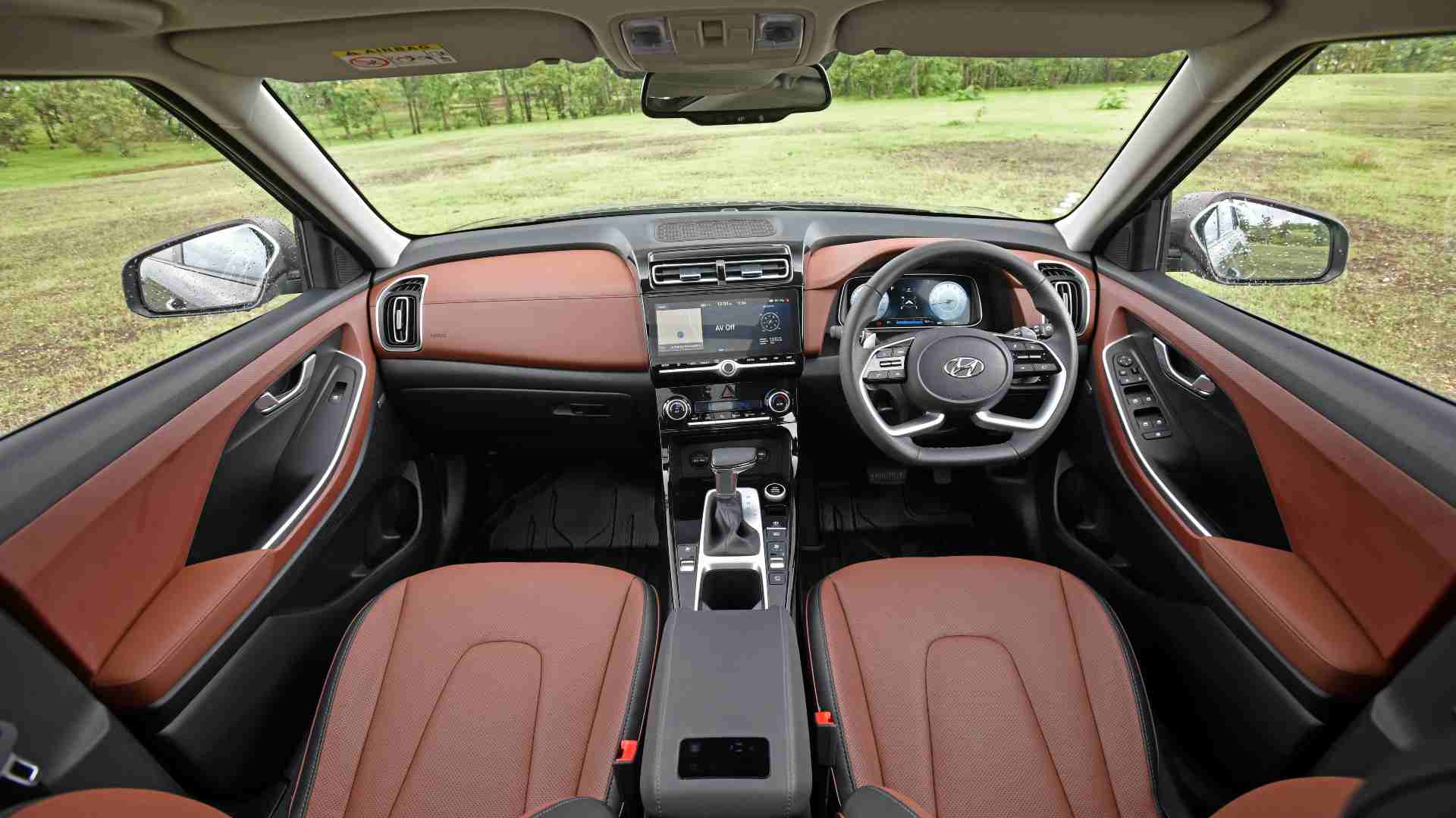 The Alcazar is pretty spacious on the inside, and is well put together. Image: Hyundai